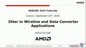ESSCIRC2019-讲座-有线与数据转换器应用中的抖动