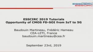 ESSCIRC2019-讲座-Opportunity of CMOS FD SOI for 5G 