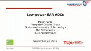 ESSCIRC2019-讲座-Low-Power SAR ADCs 